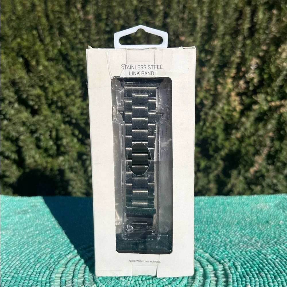 WITHit Stainless Steel Link Band for Apple Watch-brand new originally packed